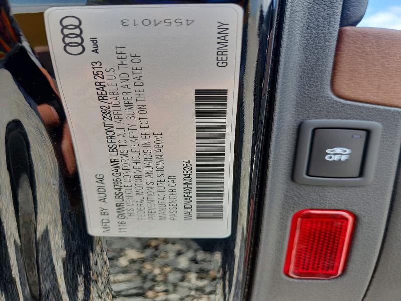 2017 AUDI A4 PREMIUM 12