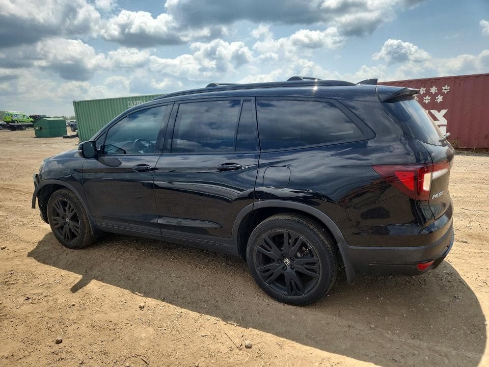 2021 HONDA PILOT BLACK BLACK 2