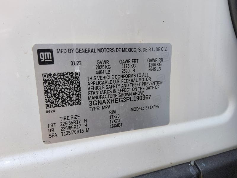 2023 CHEVROLET EQUINOX LS 14