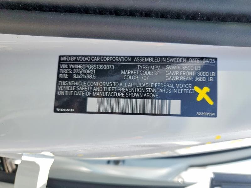 2025 VOLVO XC90 ULTRA 14