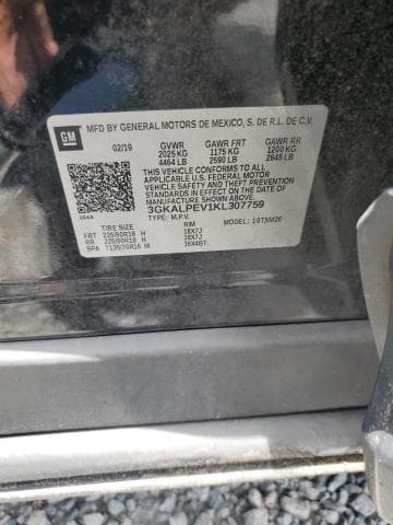2019 GMC TERRAIN SLT 12