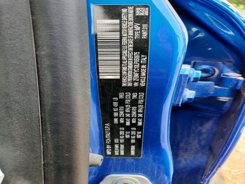 2020 FIAT 500X SPORT 12