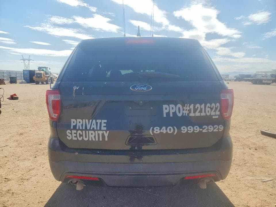 2017 FORD EXPLORER POLICE INTERCEPTOR 6