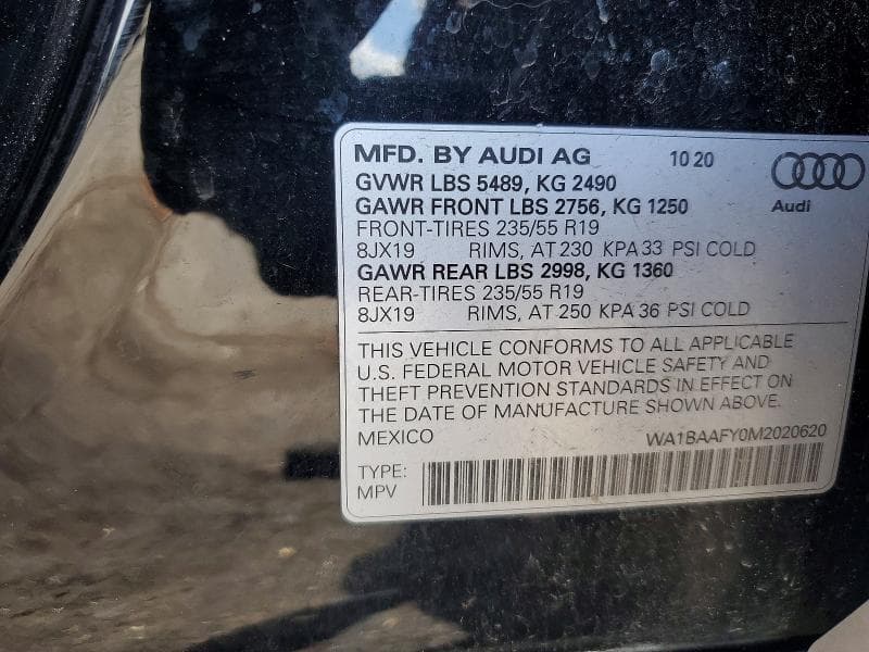 2021 AUDI Q5 PREMIUM PLUS 13