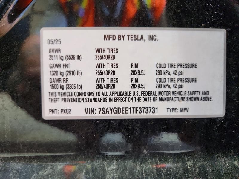 2026 TESLA MODEL Y 14