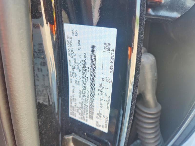 2017 FORD F-150 KING RANCH 12