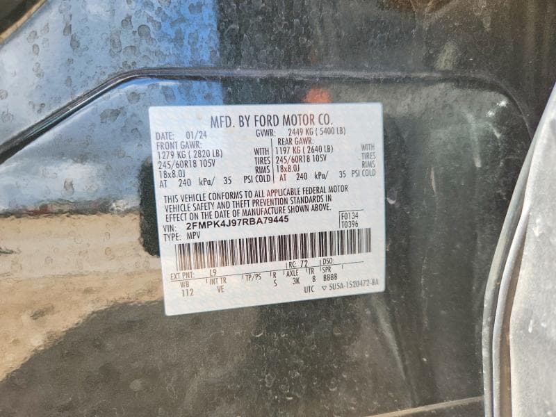 2024 FORD EDGE SEL 13