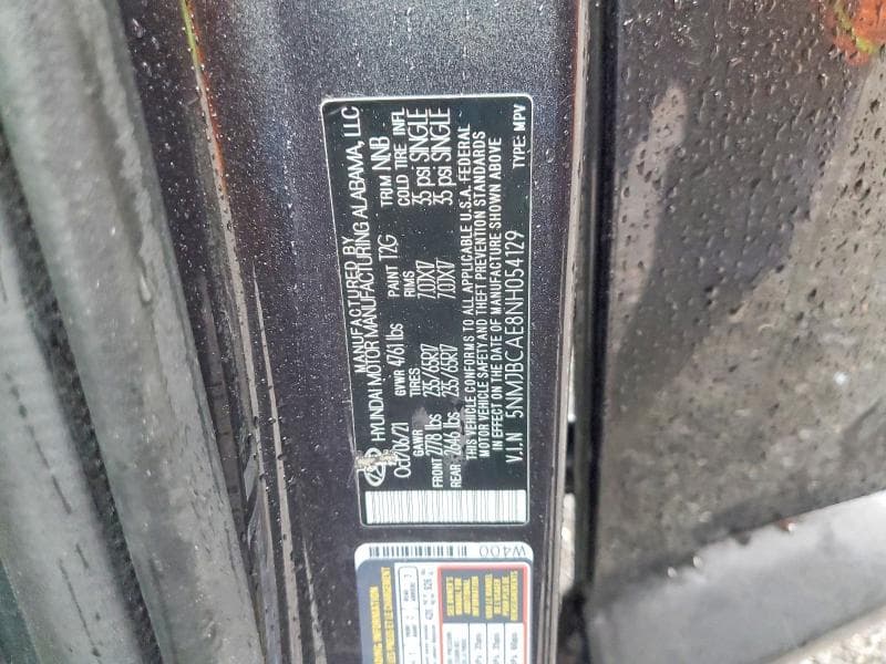 2022 HYUNDAI TUCSON SEL 14
