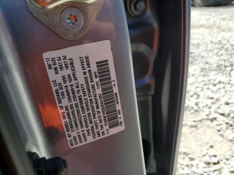 2017 HONDA CR-V EX 13