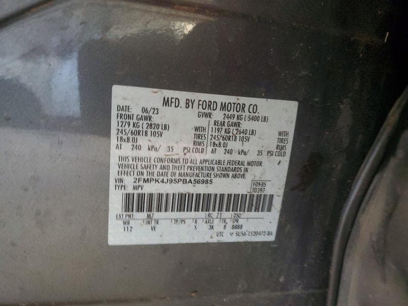 2023 FORD EDGE SEL 14
