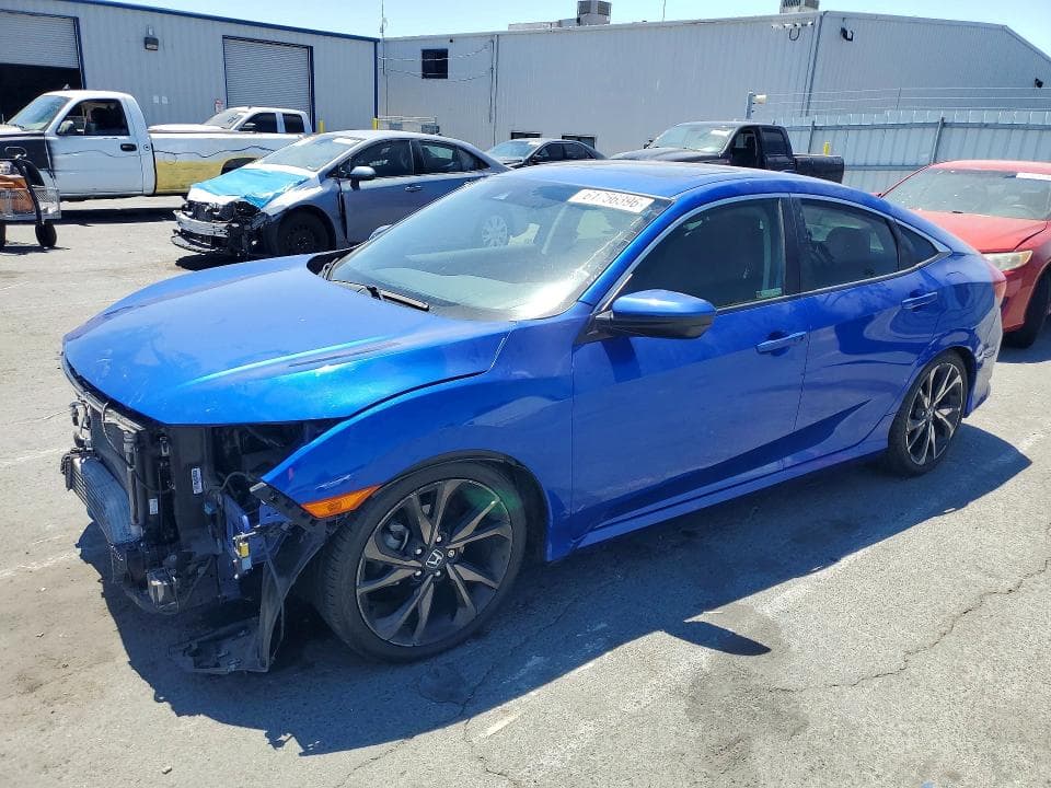 2019 HONDA CIVIC EX - 1