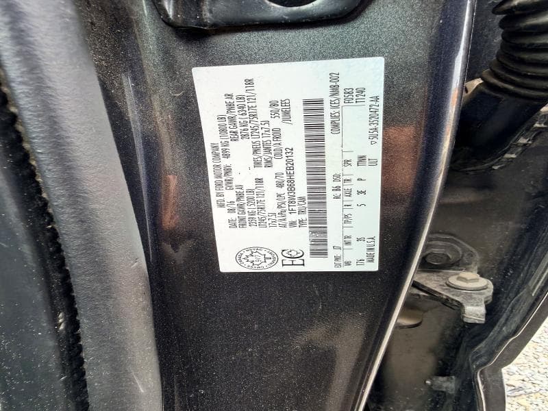 2017 FORD F350 SUPER DUTY 10