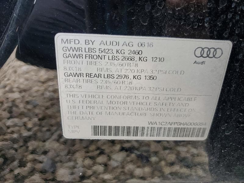 2017 AUDI Q5 PREMIUM 13