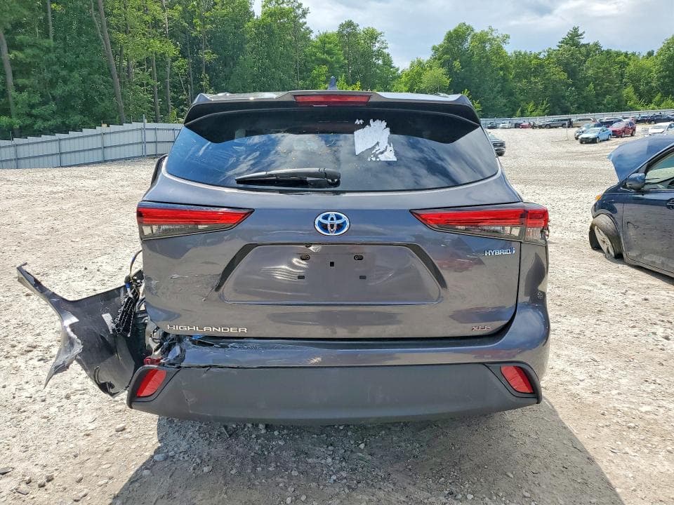 2020 TOYOTA HIGHLANDER HYBRID XLE 6