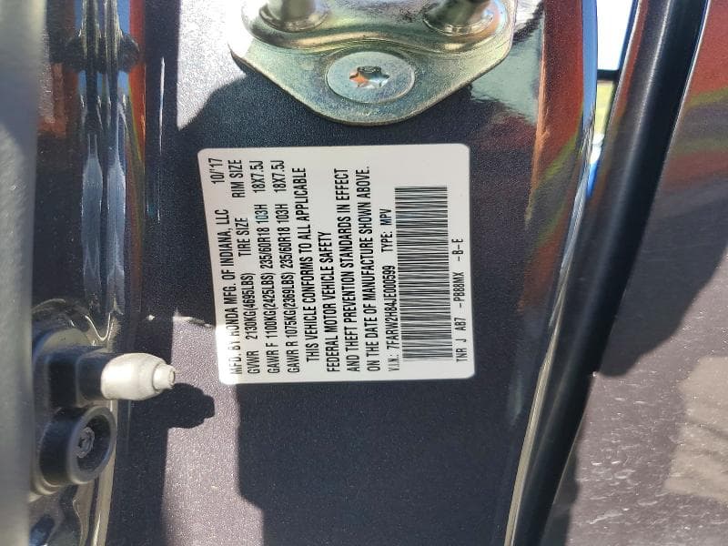 2018 HONDA CR-V EXL 13