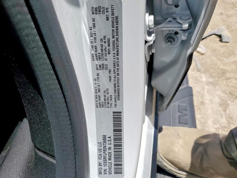 2025 RAM 1500 REBEL 12