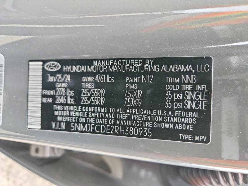 2024 HYUNDAI TUCSON SEL 13
