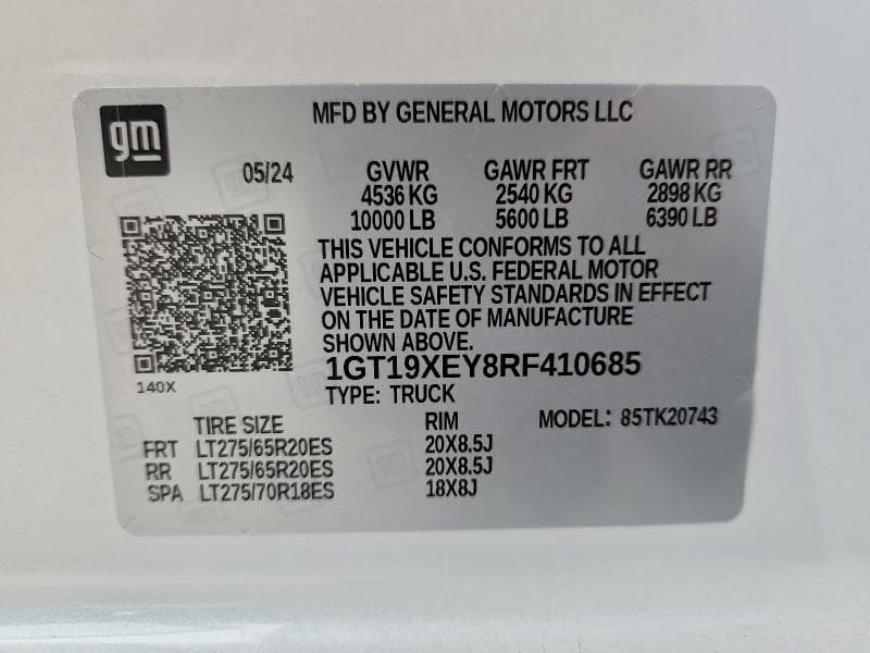 2024 GMC SIERRA K2500 DENALI ULTIMATE 12