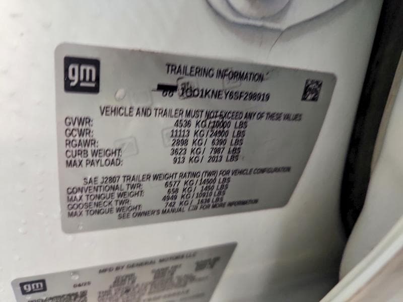 2025 CHEVROLET SILVERADO K2500 HEAVY DUTY LT 12