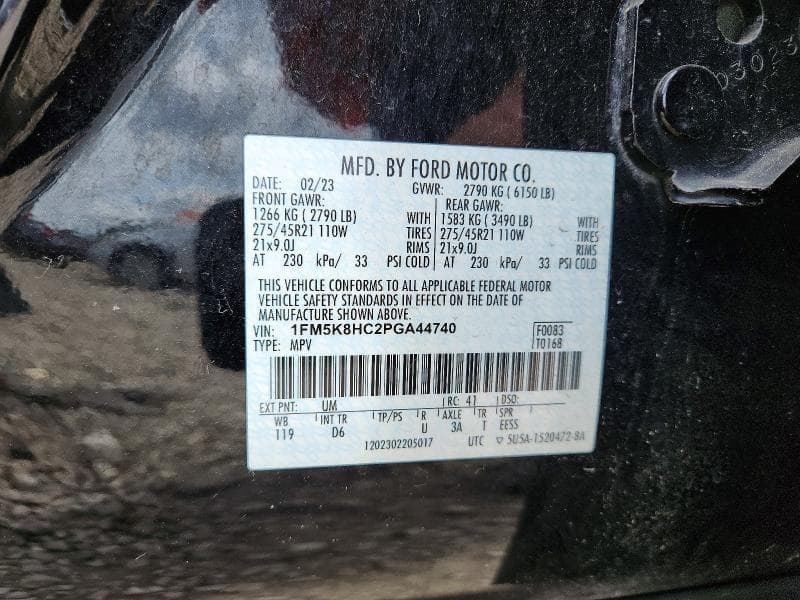 2023 FORD EXPLORER PLATINUM 13