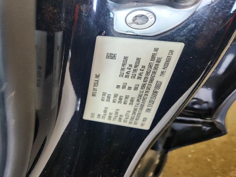 2022 TESLA MODEL 3 12