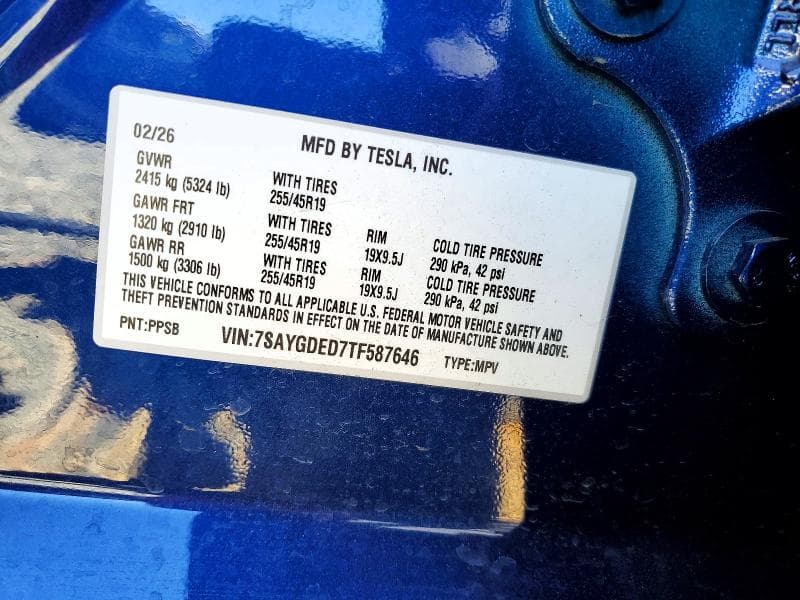 2026 TESLA MODEL Y 13