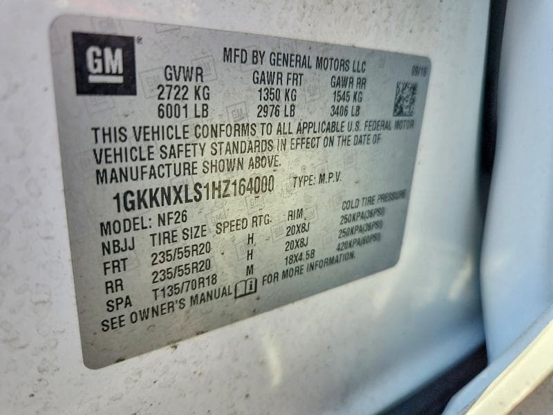 2017 GMC ACADIA DENALI 12