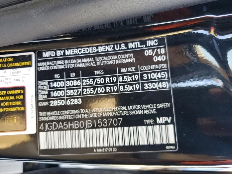 2018 MERCEDES-BENZ GLE 350 4MATIC 13