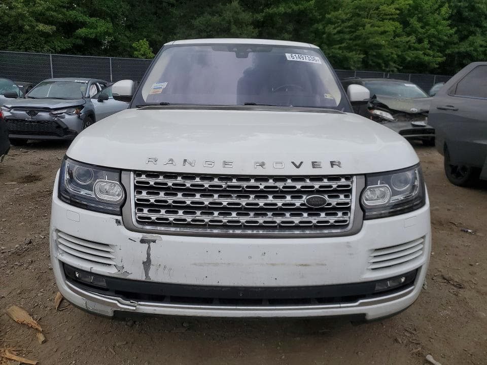 2017 LAND ROVER RANGE ROVER SUPERCHARGED 5