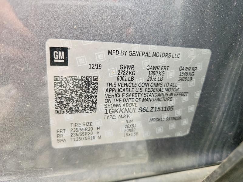 2020 GMC ACADIA SLT 14
