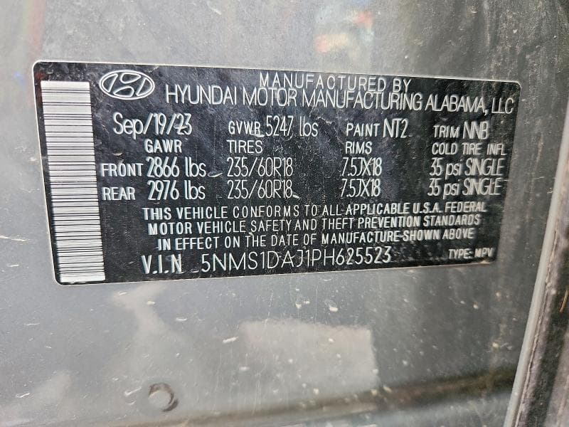 2023 HYUNDAI SANTA FE SE 14
