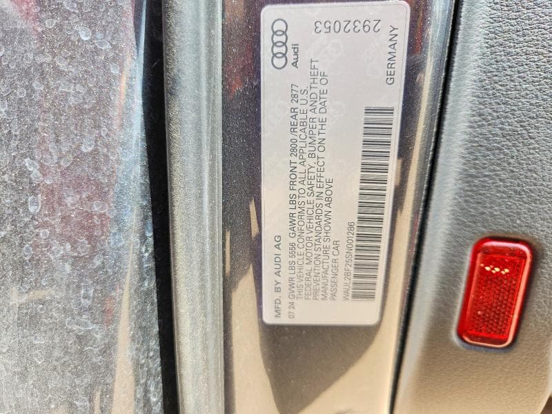 2025 AUDI A6 PREMIUM PLUS 12