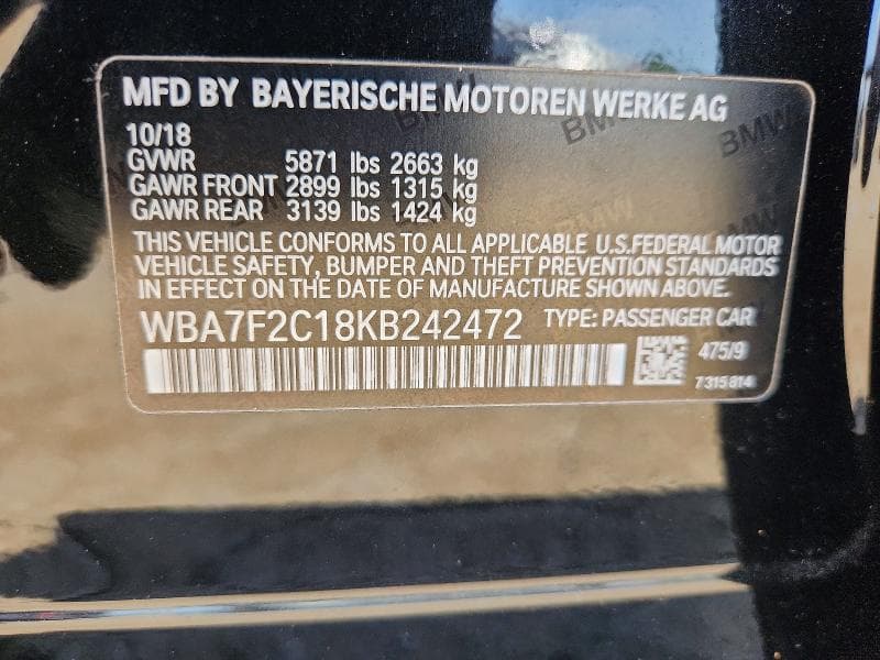 2019 BMW ALPINA B7 13