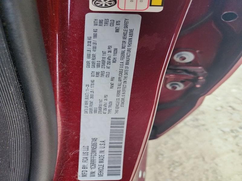 2021 RAM 1500 BIG HORN/LONE STAR 12