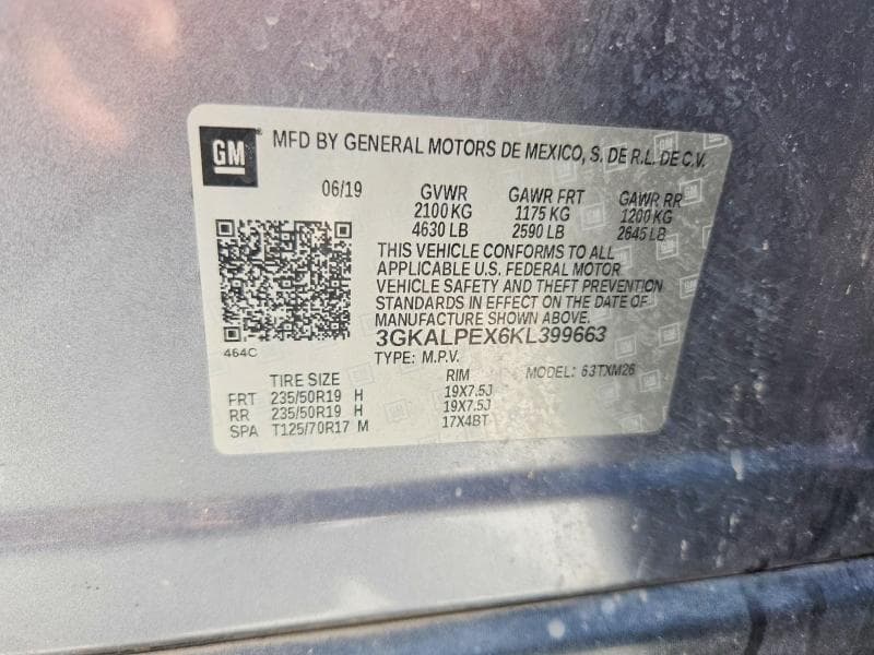 2019 GMC TERRAIN SLT 12
