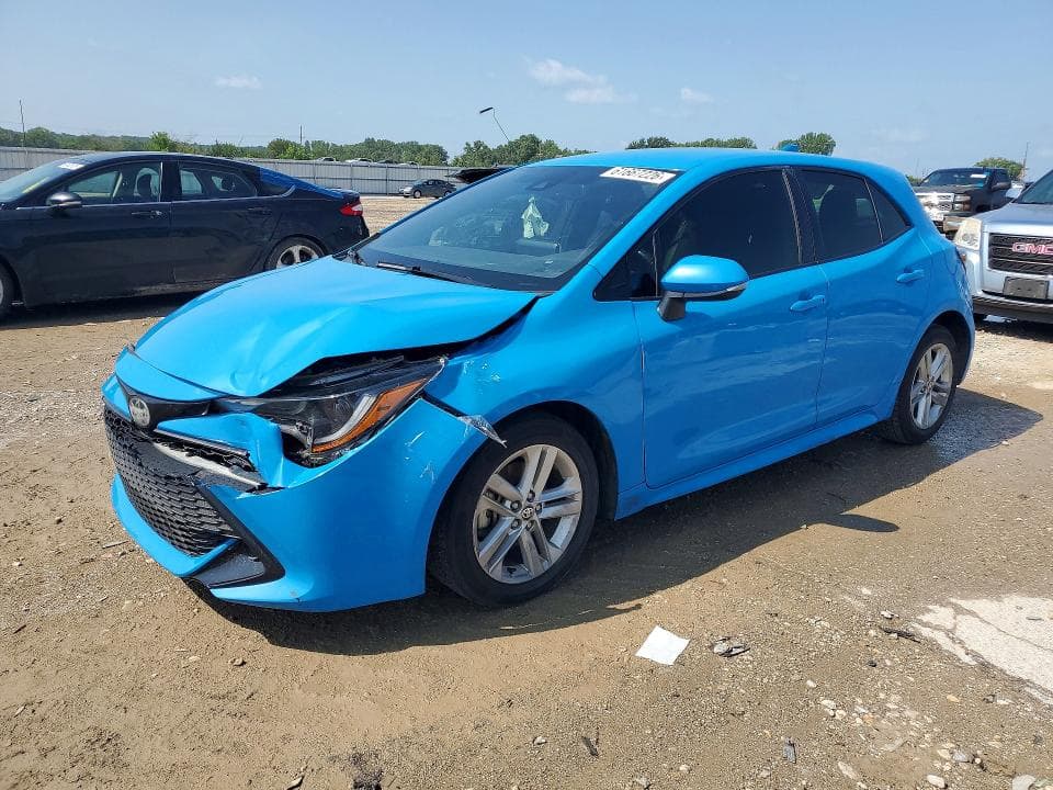 2019 TOYOTA COROLLA HATCHBACK SE - 1