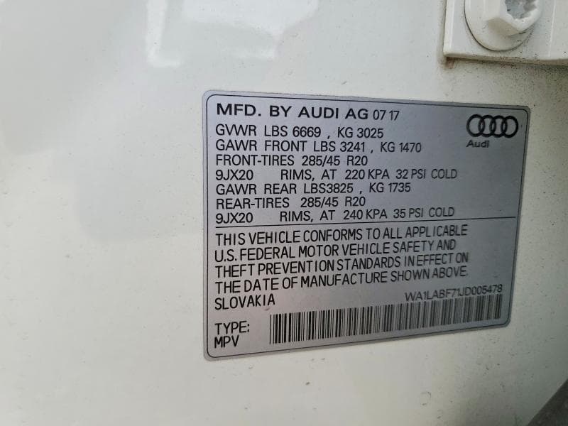 2018 AUDI Q7 PREMIUM PLUS 14