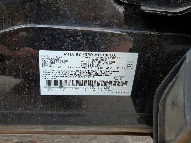 2024 FORD EDGE SE 14