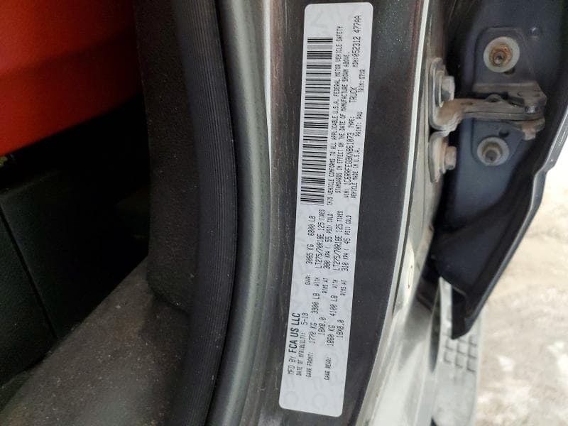 2019 RAM 1500 REBEL 12