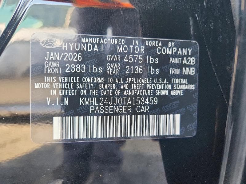 2026 HYUNDAI SONATA HYBRID BLUE 13