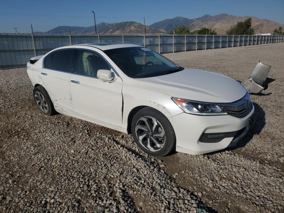 2017 HONDA ACCORD EXL 4