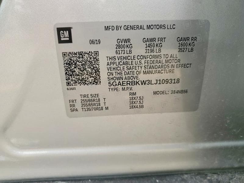 2020 BUICK ENCLAVE ESSENCE 13