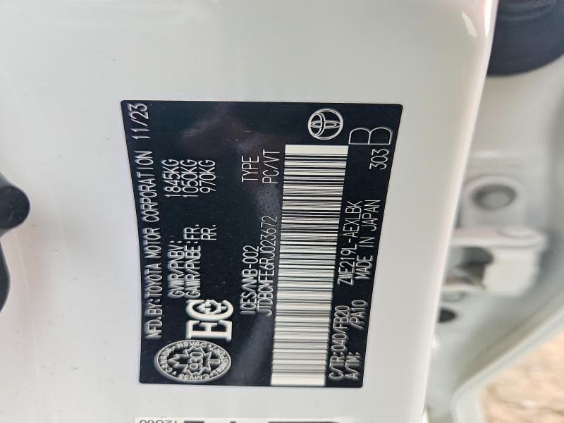 2024 TOYOTA COROLLA HYBRID LE 12
