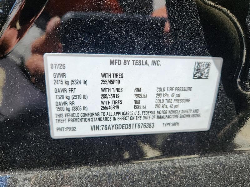 2026 TESLA MODEL Y 12