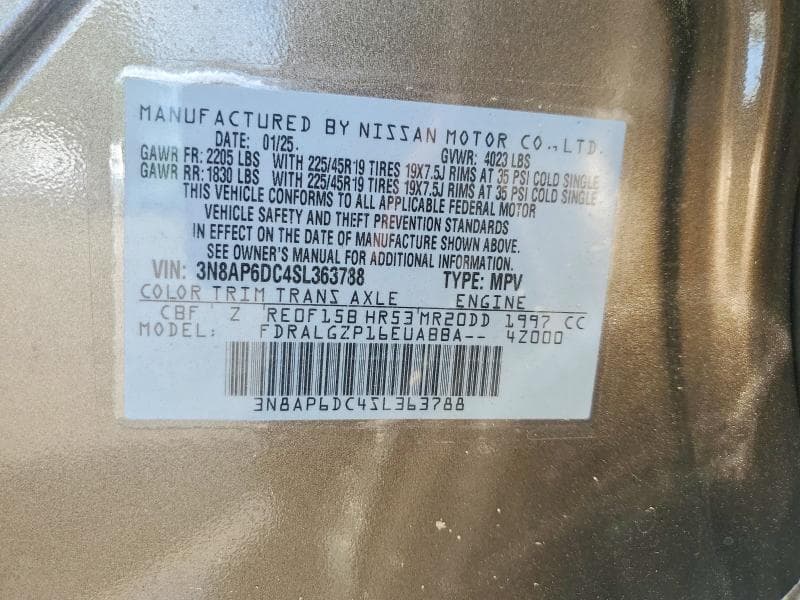 2025 NISSAN KICKS SR 12