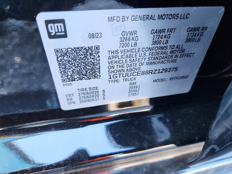 2024 GMC SIERRA K1500 ELEVATION 12