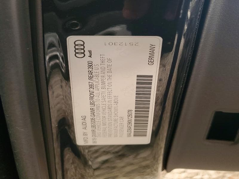 2019 AUDI A6 PREMIUM 12