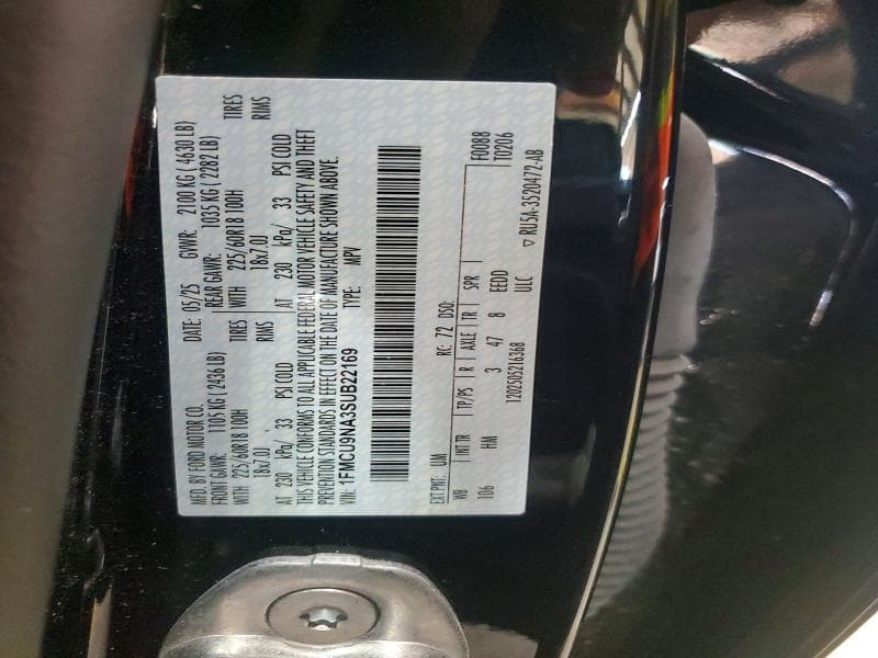 2025 FORD ESCAPE ST LINE SELECT 12