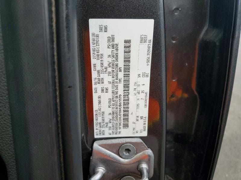 2017 FORD ESCAPE TITANIUM 13