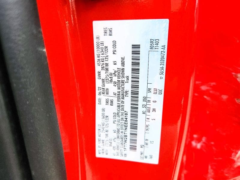 2022 FORD F250 SUPER DUTY 12